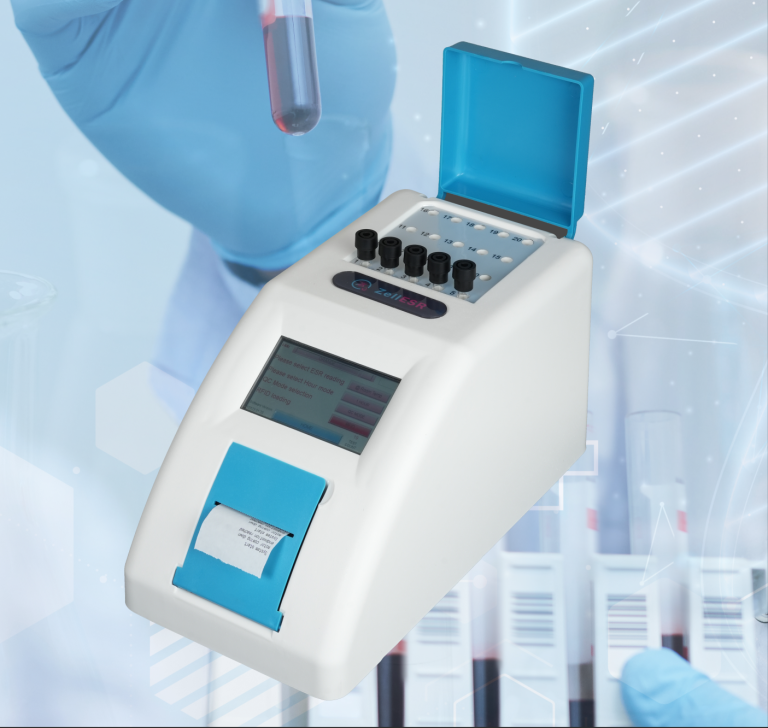 ZellESR - Erythrocyte Sedimentation Rate analyzer - ESR Analyzer