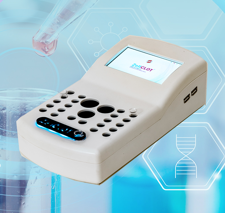 zellclot - Semi Automated Coagulation Analyser by Zellen Biotech LLP